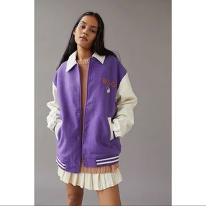 NWT BDG Varsity Bomber Jacket